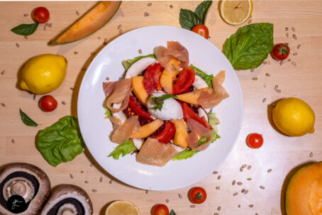 Salade repas Ariele (truite fumée)